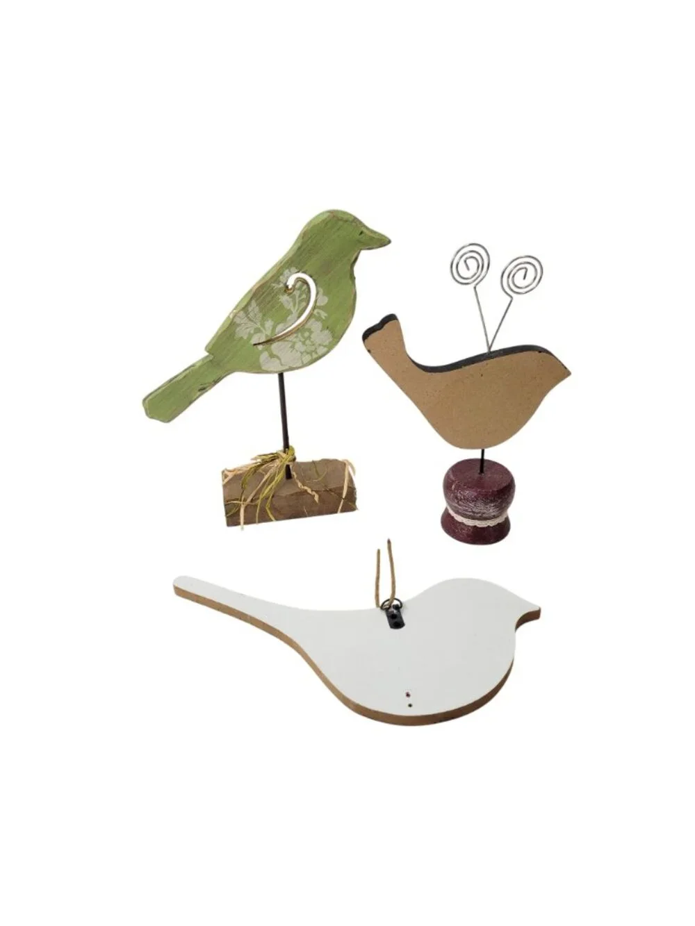 Wooden Bird Home Decor Collection - Picture 2 of 3